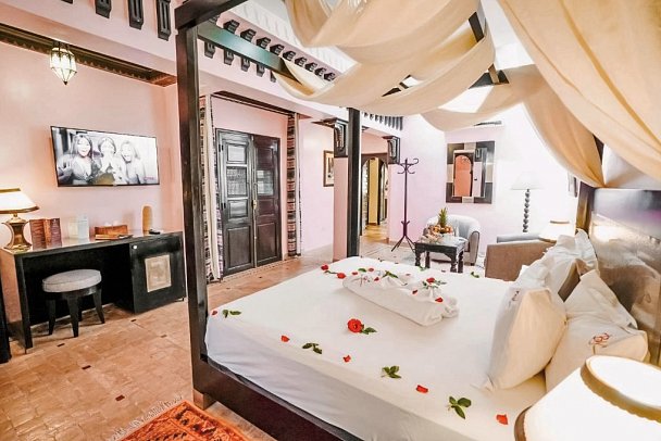 Riad Les Borjs de la Kasbah - Wohnbeispiel Juniorsuite (Zimmercodierung JB1)