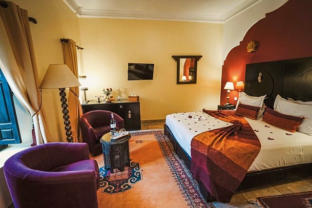 Riad Les Borjs de la Kasbah - Wohnbeispiel Doppelzimmer Premium (Zimmercodierung DM1)