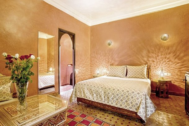 Angsana Heritage Collection Marrakesch Riads - Wohnbeispiel DZ Deluxe Dar Zaouia (Zimmercodierung DD3)