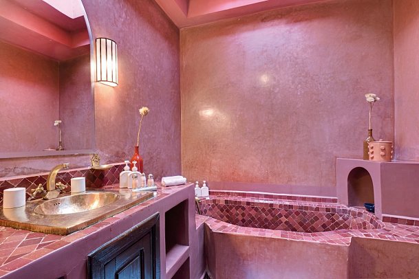 Angsana Heritage Collection Marrakesch Riads - Wohnbeispiel Bad (Zimmercodierungen JB3 & JB4)