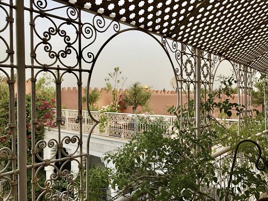 Riad Ifoulki - Balkon