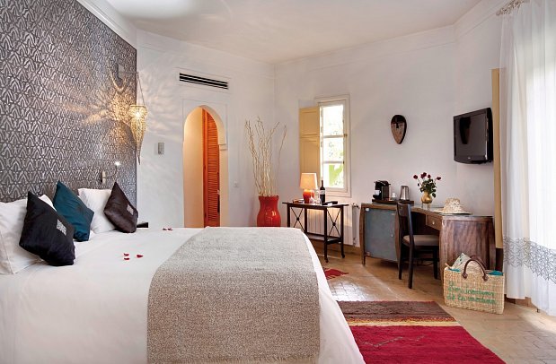 Les Jardins de la Medina - Wohnbeispiel Doppelzimmer Les Sultanes (Zimmercodierung DB2)