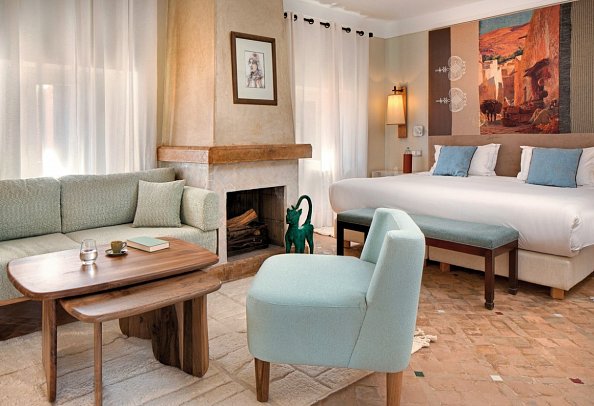 Les Jardins de la Medina - Wohnbeispiel Superior Zimmer Cote Patio (Zimmercodierung DS1)