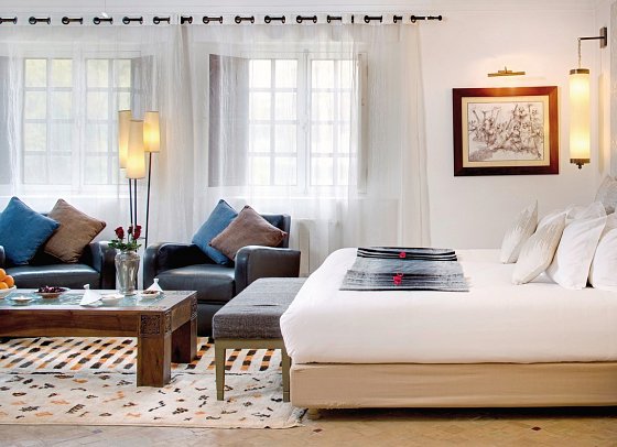 Les Jardins de la Medina - Wohnbeispiel Doppelzimmer Les Sultanes (Zimmercodierung DB2)