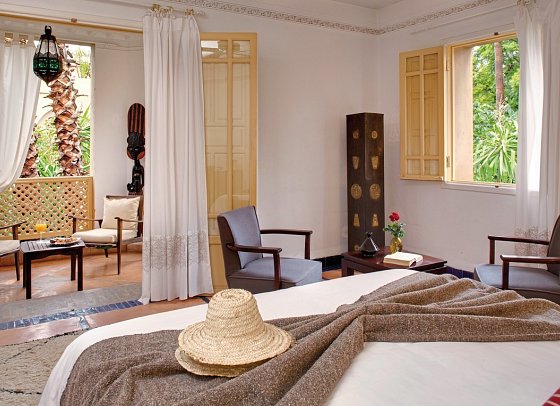 Les Jardins de la Medina - Wohnbeispiel Superior Zimmer Cote Jardin (Zimmercodierung DS2)