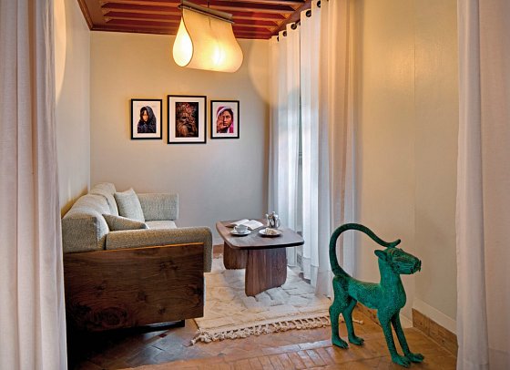 Les Jardins de la Medina - Wohnbeispiel Superior Zimmer Cote Patio (Zimmercodierung DS1)