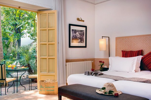 Les Jardins de la Medina - Wohnbeispiel Superior Zimmer Cote Jardin (Zimmercodierung DS2)