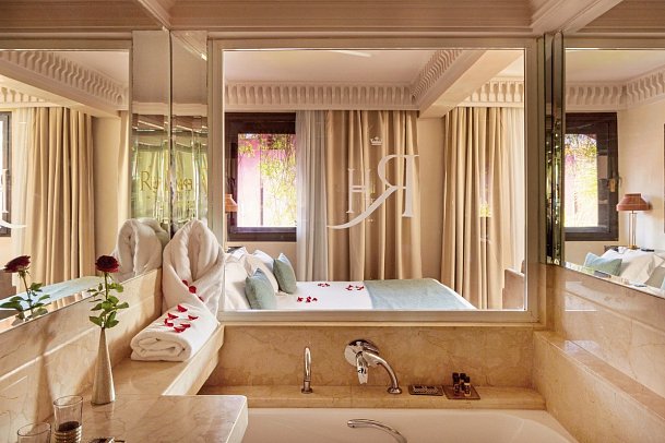 Les Jardins de la Koutoubia - Wohnbeispiel Doppelzimmer (Zimmercodierungen DB1 & DB2)