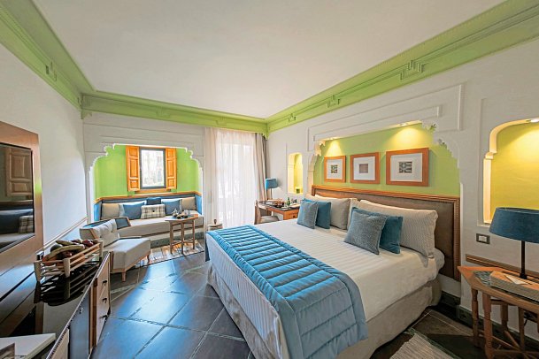 Jaal Riad Resort Marrakech - Wohnbeispiel Doppelzimmer Deluxe GB (Zimmercodierung DDG)