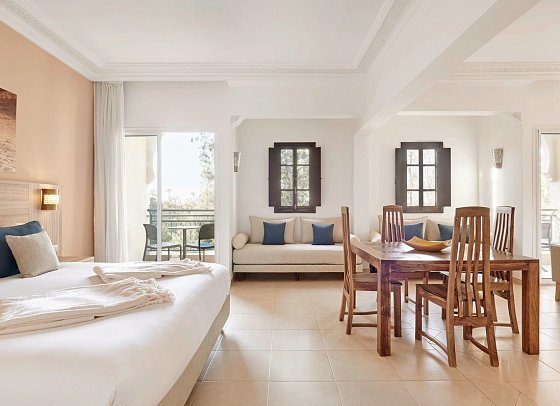 Iberostar Waves Club Palmeraie Marrakech - Wohnbeispiel Familienzimmer (Zimmercodierungen FV1 & FV2)