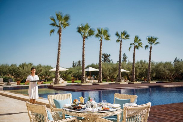 The Oberoi, Marrakech - Poolrestaurant Azur