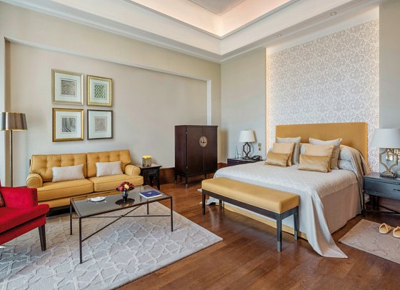 The Oberoi, Marrakech - Wohnbeispiel Deluxe-Zimmer mit privater Terrasse
