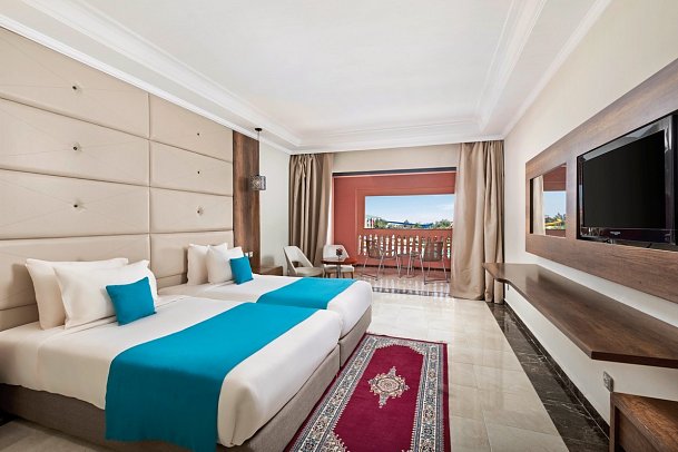 Pickalbatros Aqua Fun Club Marrakesch - Wohnbeispiel Doppelzimmer Poolblick (Zimmercodierungen DBP & DCP)
