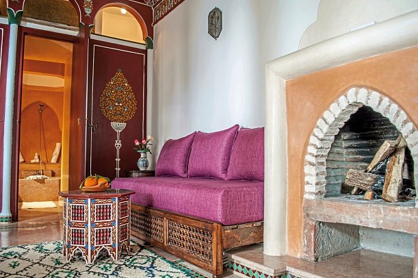 Riad Safran et Cannelle & Spa - Badezimmer Juniorsuite