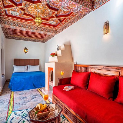 Riad Safran et Cannelle & Spa - Wohnbeispiel Juniorsuite (Zimmercodierungen JB1, JB2, JB3 & JB4)