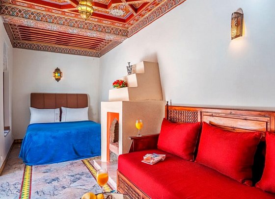 Riad Safran et Cannelle & Spa - Wohnbeispiel Juniorsuite (Zimmercodierungen JB1, JB2, JB3 & JB4)