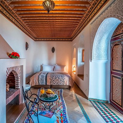Riad Safran et Cannelle & Spa - Wohnbeispiel Juniorsuite (Zimmercodierungen JB1, JB2, JB3 & JB4)