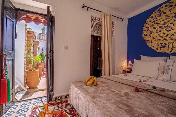 Riad Safran et Cannelle & Spa - Wohnbeispiel Doppelzimmer Standard (Zimmercodierungen DG1, DG2, DG3 & DG6)