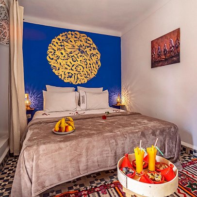 Riad Safran et Cannelle & Spa - Wohnbeispiel Doppelzimmer Superior (Zimmercodierungen DS1 & DS2)