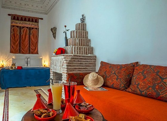 Riad Safran et Cannelle & Spa - Wohnbeispiel Juniorsuite (Zimmercodierungen JB1, JB2, JB3 & JB4)