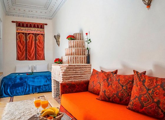 Riad Safran et Cannelle & Spa - Wohnbeispiel Juniorsuite (Zimmercodierungen JB1, JB2, JB3 & JB4)