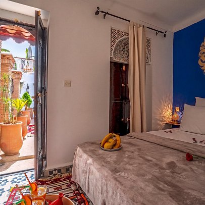 Riad Safran et Cannelle & Spa - Wohnbeispiel Doppelzimmer Superior (Zimmercodierungen DS1 & DS2)