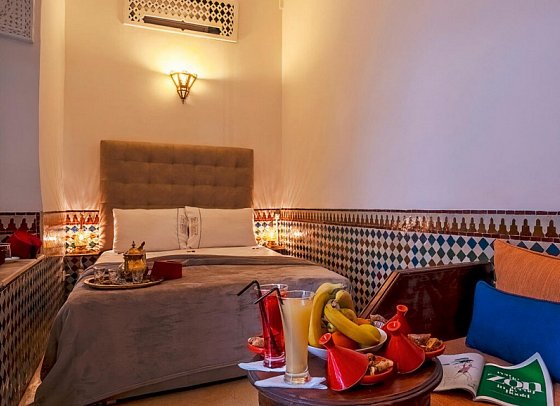 Riad Safran et Cannelle & Spa - Wohnbeispiel Doppelzimmer Superior (Zimmercodierungen DS1 & DS2)