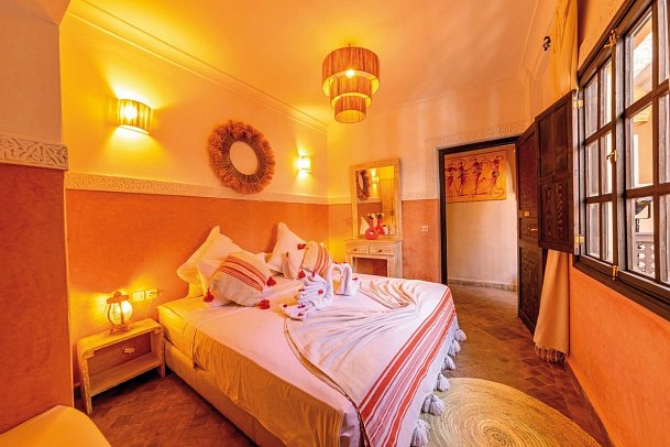 Riad 7 Saints - Wohnbeispiel Doppelzimmer Superior 7 Saints (Zimmercodierung DS1)
