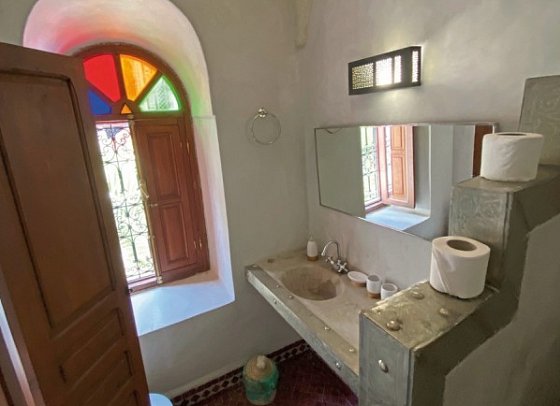 Riad Bab Yacout - Wohnbeispiel Doppelzimmer Deluxe (Zimmercodierung DD1)