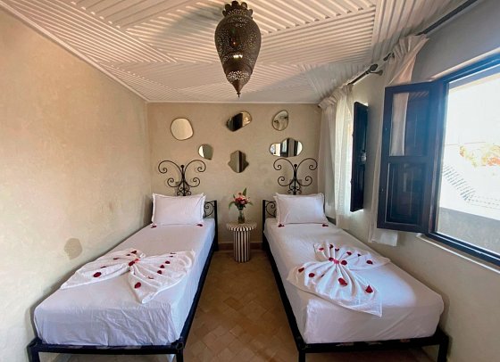 Riad Bab Yacout - Wohnbeispiel Doppelzimmer Superior (Zimmercodierung DS1)