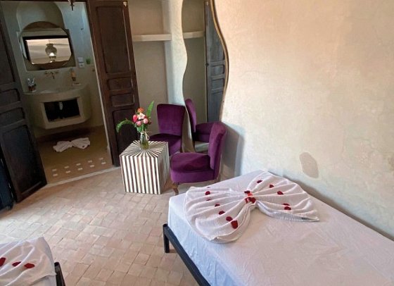 Riad Bab Yacout - Wohnbeispiel Doppelzimmer Superior (Zimmercodierung DS1)