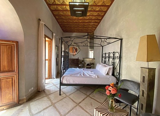 Riad Bab Yacout - Wohnbeispiel Suite Deluxe (Zimmercodierung WD1)
