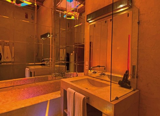 Riad Bab Yacout - Wohnbeispiel Suite Deluxe (Zimmercodierung WD1)
