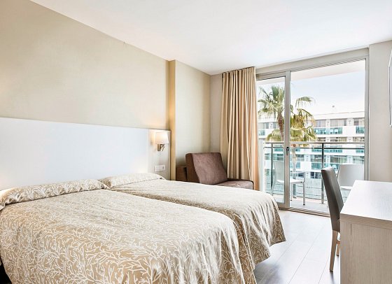 Best Marítim - Wohnbeispiel Doppelzimmer seitl. Meerblick (Zimmercodierung DBN)