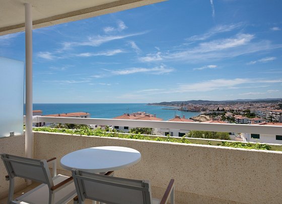 Meliá Sitges - Balkonbeispiel Doppelzimmer Premium (Zimmercodierung DM1)