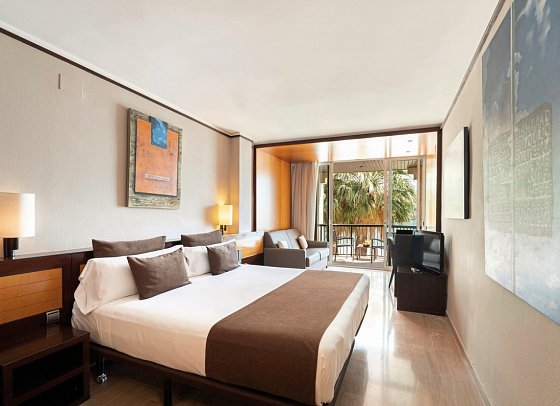 Estela Barcelona - Wohnbeispiel Doppelzimmer Meerblick (Zimmercodierung DBM)