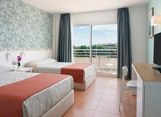 Ponient Pirámide Salou by PortAventura World - Wohnbeispiel Doppelzimmer (Zimmercodierungen DB1, DB2, D1P & D2P)