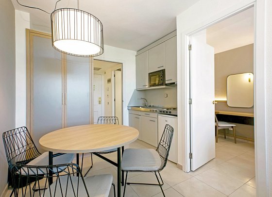 Ponient Dorada Palace by PortAventura World - Wohnbeispiel Appartement 1 Schlafzimmer (Zimmercodierungen AB1 & AB2)