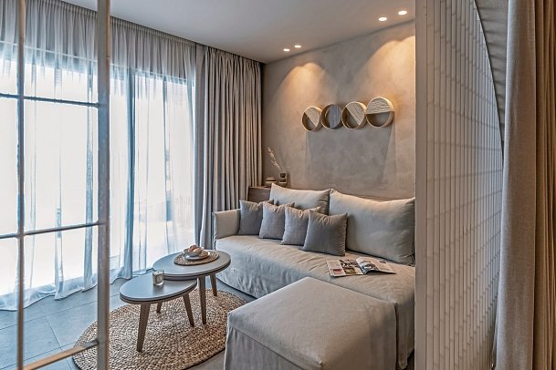 Elissa Lifestyle Beach Resort - Wohnbeispiel Juniorsuite (Zimmercodierungen JB1, JBM & J1P)