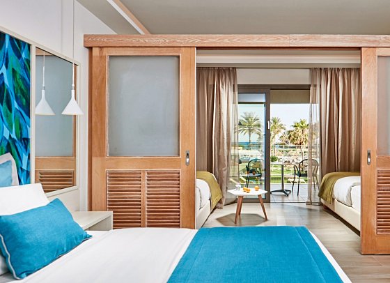 Atlantica Aegean Blue - Wohnbeispiel Premium Familienzimmer (Zimmercodierung FM1)