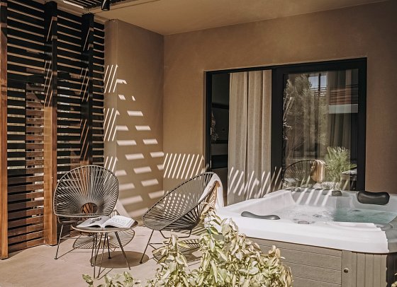 Cook's Club Ialysos Rhodes - Wohnbeispiel Suite Gartenblick (Zimmercodierung WBG)