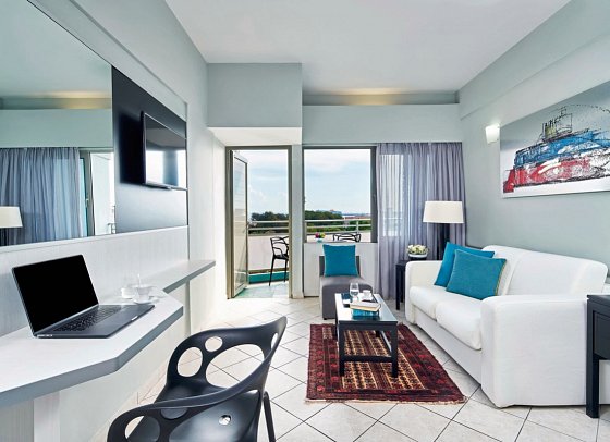 Aquamare City Beach - Wohnbeispiel Suite Superior Meerblick (Zimmercodierung WSM)