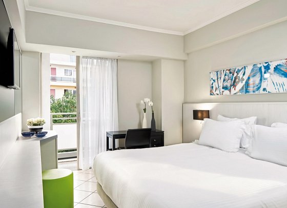 Aquamare City Beach - Wohnbeispiel Doppelzimmer (Zimmercodierung D1P)