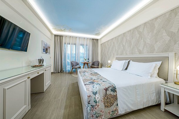 Atrium Palace Thalasso Spa Resort & Villas - Wohnbeispiel Doppelzimmer Gartenblick (Zimmercodierung D1G)