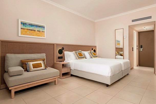 Electra Palace - Wohnbeispiel Doppelzimmer Superior Meeresfront (Zimmercodierung DSO)