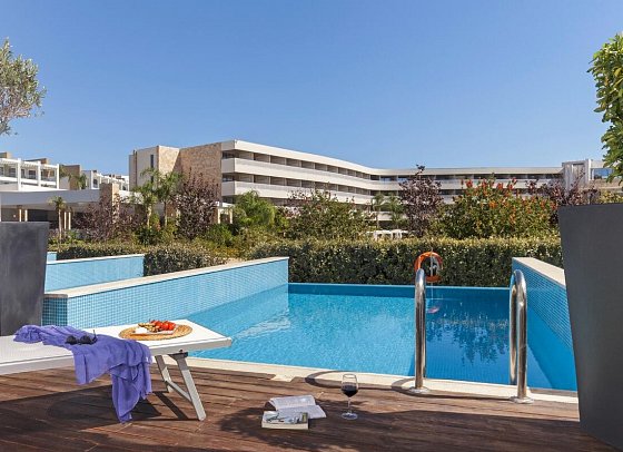 Princess Andriana Resort & Spa - Wohnbeispiel Doppelzimmer Deluxe Privatpool (Zimmercodierung DDR)