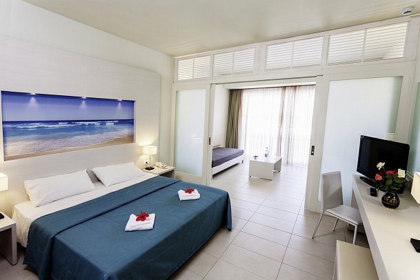 Lindos White Hotel & Suites - Wohnbeispiel Suite (Zimmercodierungen W1P & W1M)