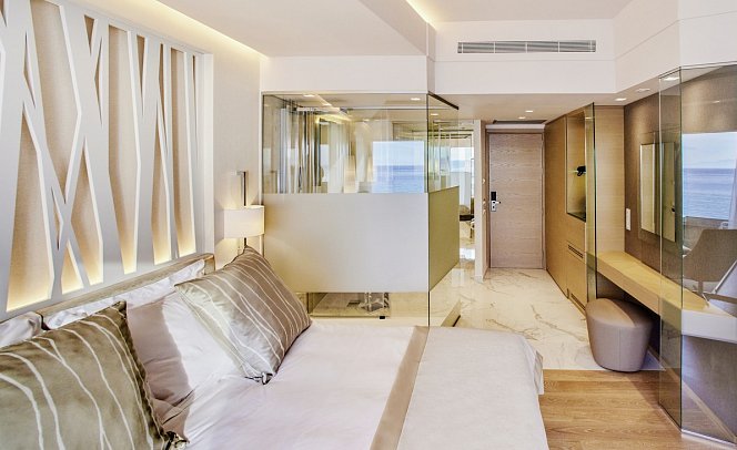 Rodos Palace - Wohnbeispiel Doppelzimmer Premium Meerblick (Zimmercodierung DMM)
