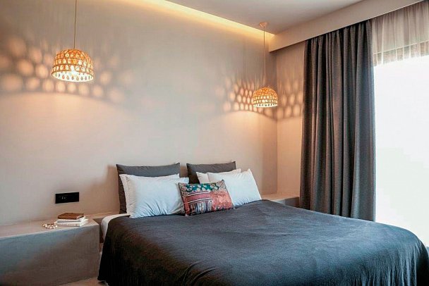 More Meni City Beach Rhodes - Wohnbeispiel Doppelzimmer Superior (Zimmercodierung DS1)