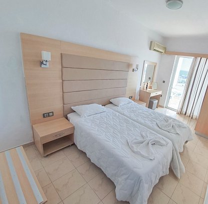 Gardenia - Wohnbeispiel Doppelzimmer Meerblick (Zimmercodierung D1M)